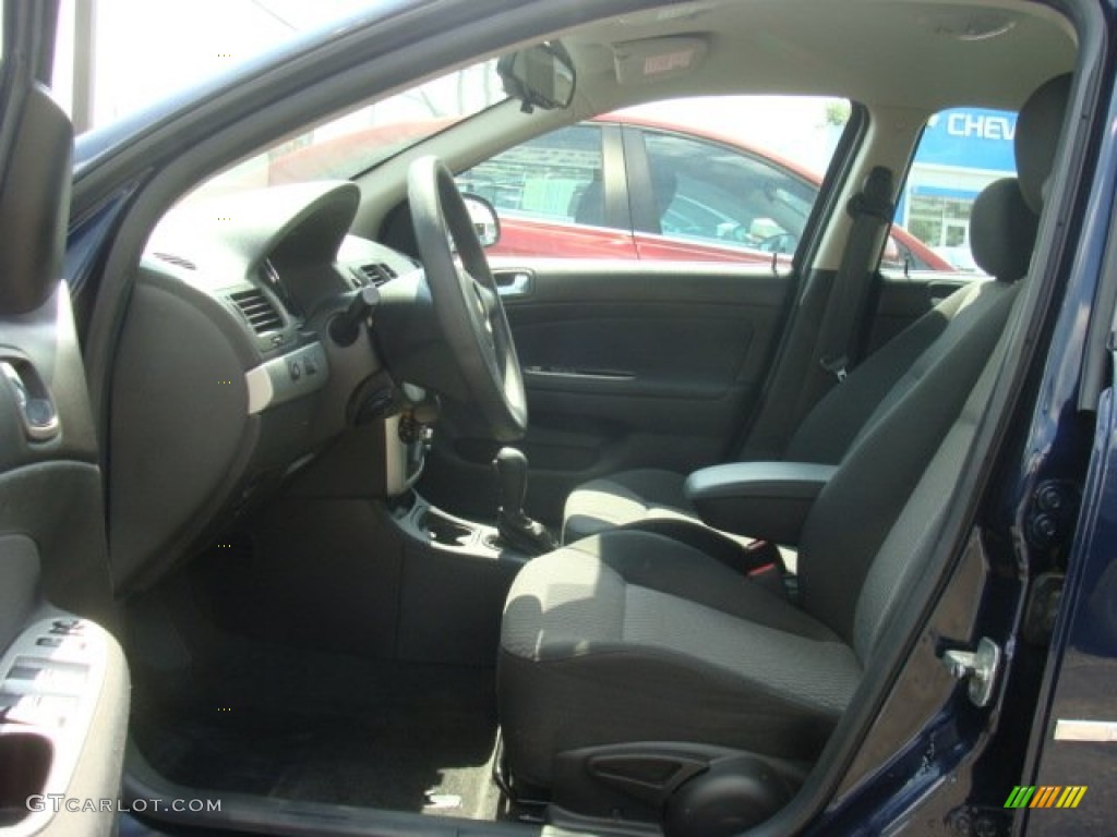 2007 Malibu LS Sedan - Dark Blue Metallic / Cashmere Beige photo #7