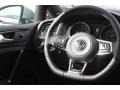 Titan Black Leather 2015 Volkswagen Golf GTI 4-Door 2.0T SE Steering Wheel