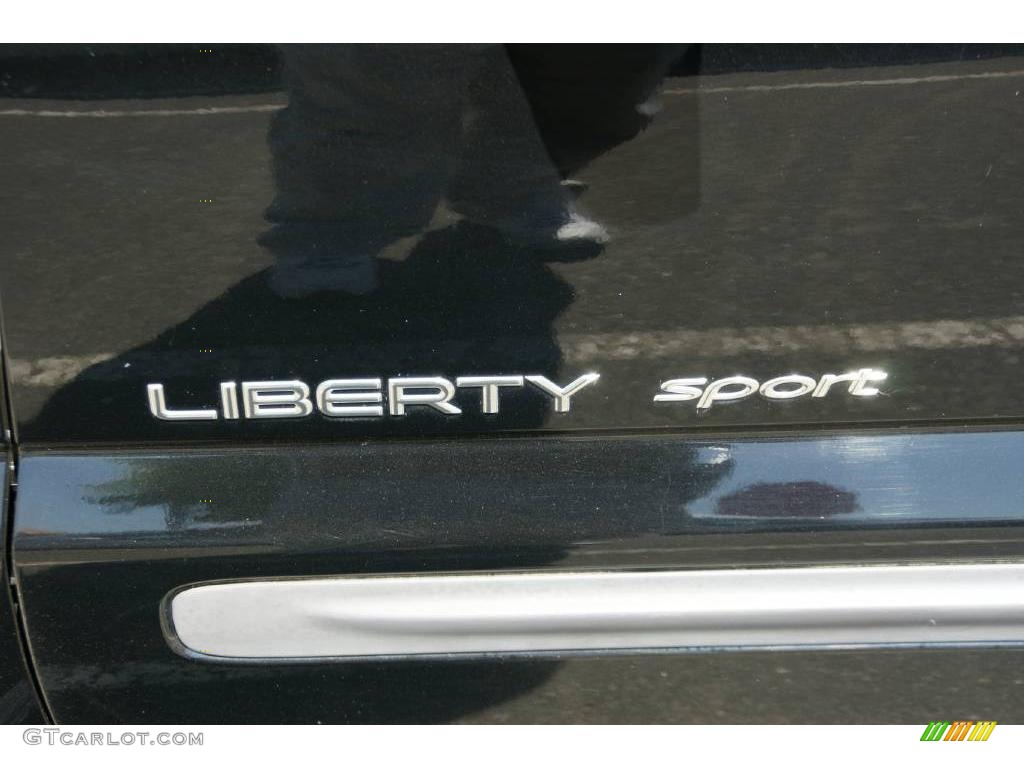 2002 Liberty Sport 4x4 - Black / Taupe photo #19