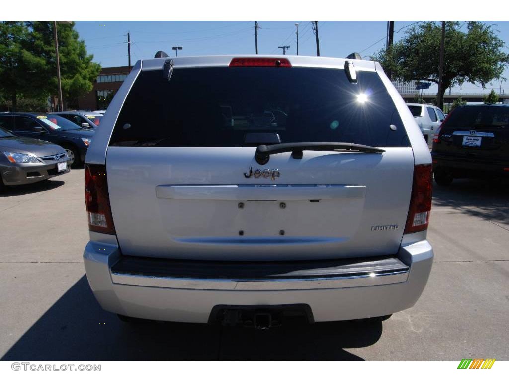 2005 Grand Cherokee Limited - Bright Silver Metallic / Medium Slate Gray photo #6