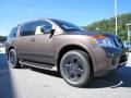 Front 3/4 View of 2014 Armada Platinum