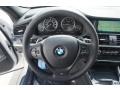 2015 BMW X4 Black Interior Steering Wheel Photo