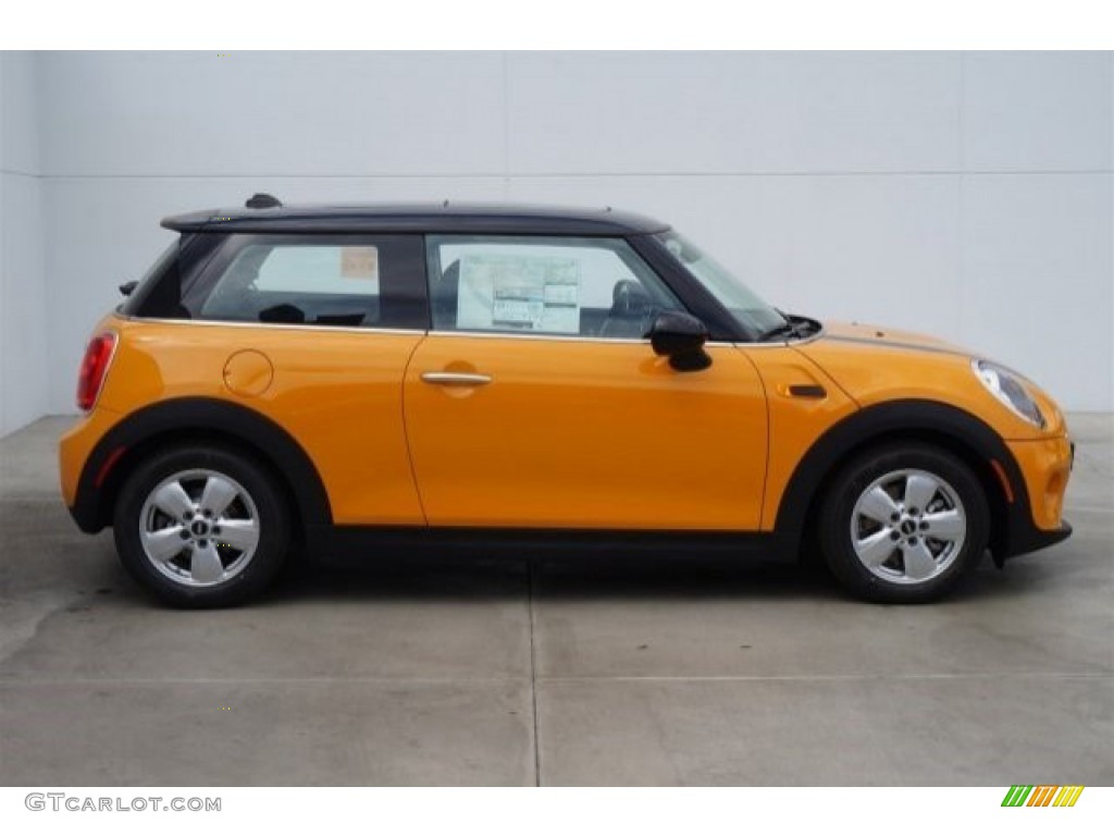 Volcanic Orange 2014 Mini Cooper Hardtop Exterior Photo #96706759