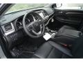 Black 2015 Toyota Highlander Limited AWD Interior Color