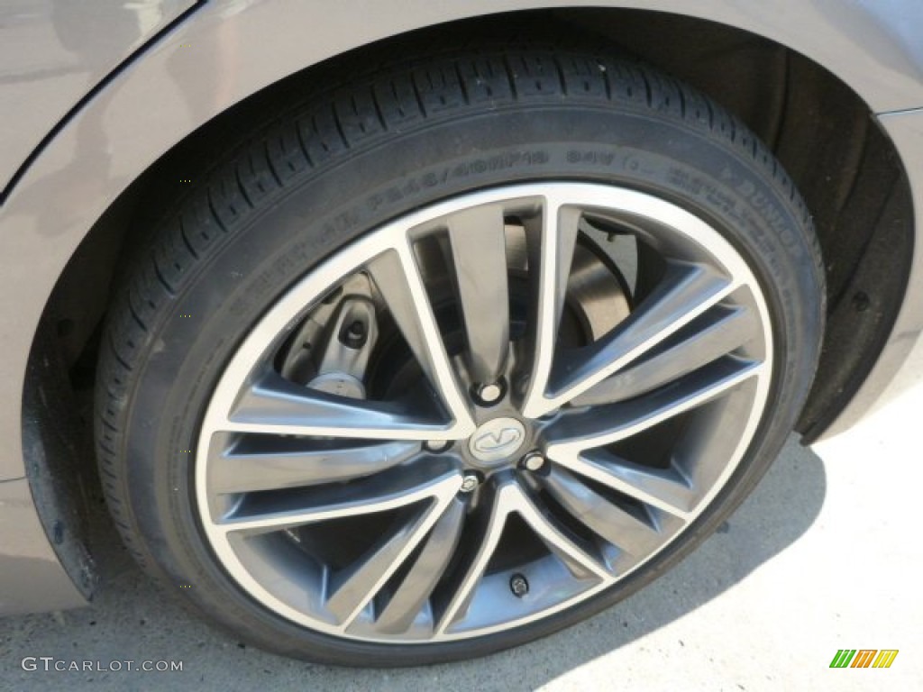 2014 Infiniti Q 50S 3.7 AWD Wheel Photo #96708970