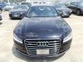 2015 Phantom Black Pearl Audi A8 L 4.0T quattro  photo #2