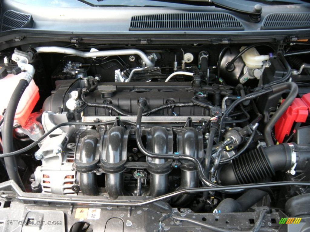 2015 Ford Fiesta Titanium Hatchback 1.6 Liter DOHC 16-Valve Ti-VCT 4 Cylinder Engine Photo #96713251
