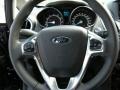 Charcoal Black 2015 Ford Fiesta Titanium Hatchback Steering Wheel