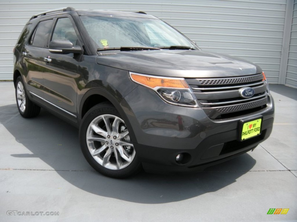 2015 Explorer Limited - Magnetic / Charcoal Black photo #1