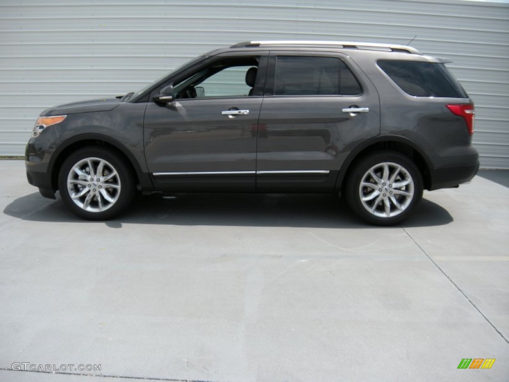 2015 Explorer Limited - Magnetic / Charcoal Black photo #6