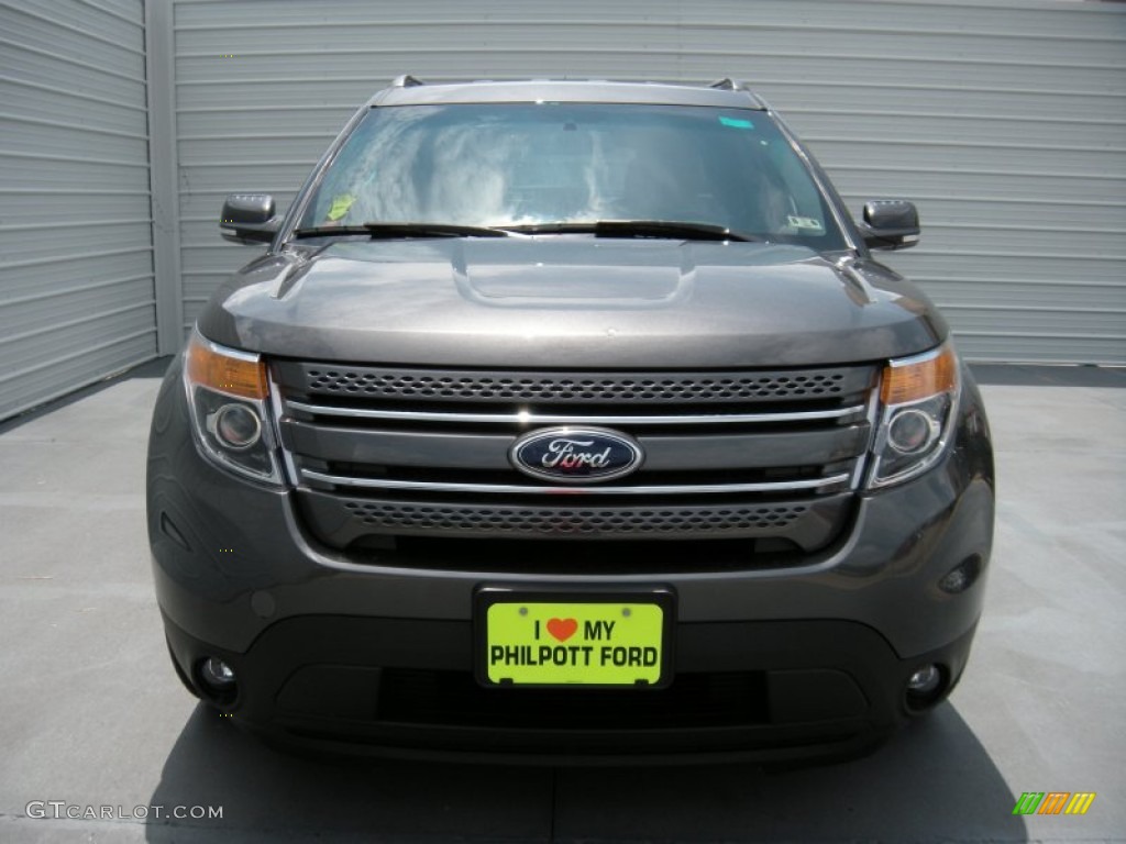 2015 Explorer Limited - Magnetic / Charcoal Black photo #8