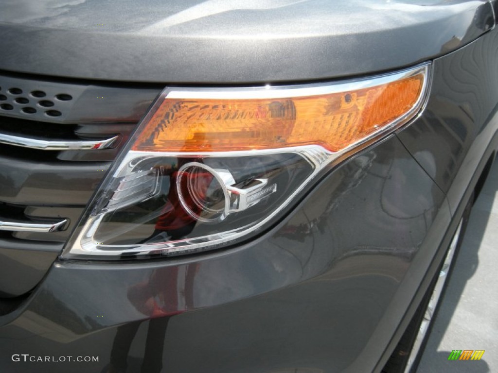 2015 Explorer Limited - Magnetic / Charcoal Black photo #9