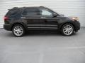 2015 Tuxedo Black Ford Explorer XLT  photo #3