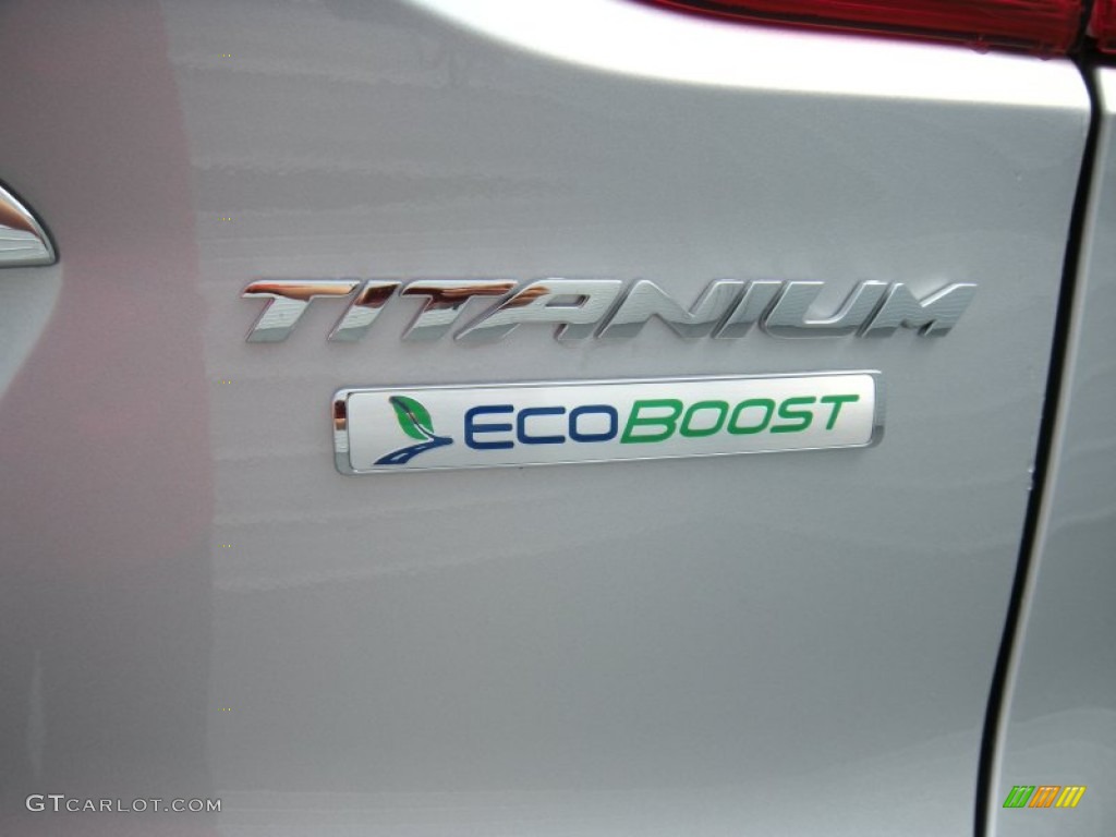 2014 Escape Titanium 2.0L EcoBoost - Ingot Silver / Medium Light Stone photo #15