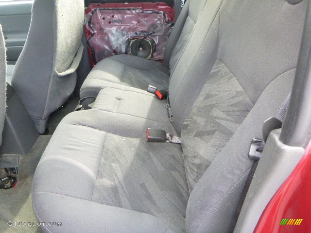 2004 Colorado LS Crew Cab 4x4 - Dark Cherry Red Metallic / Very Dark Pewter photo #9