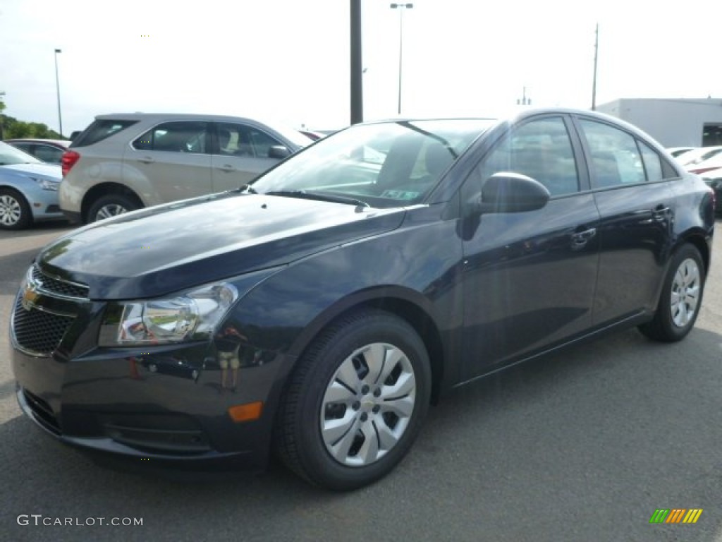 2014 Cruze LS - Blue Ray Metallic / Jet Black/Medium Titanium photo #1