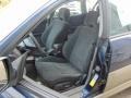 2003 Subaru Outback Gray Interior Front Seat Photo
