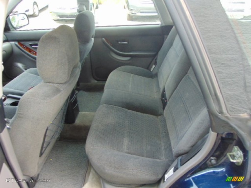 2003 Outback Wagon - Mystic Blue Pearl / Gray photo #17