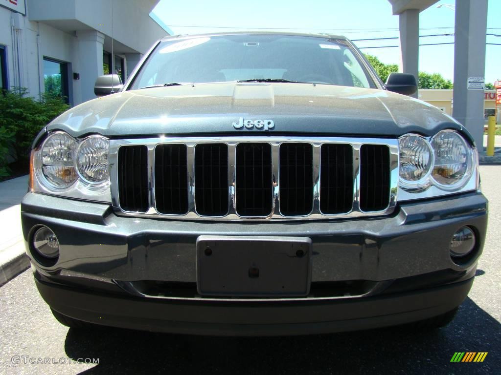 2007 Grand Cherokee Limited 4x4 - Steel Blue Metallic / Medium Slate Gray photo #3