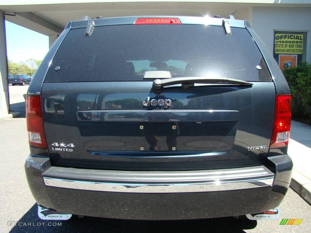 2007 Grand Cherokee Limited 4x4 - Steel Blue Metallic / Medium Slate Gray photo #5