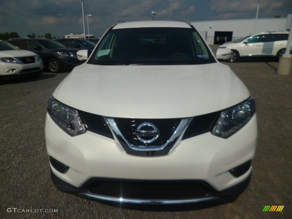 2014 Rogue SV - Moonlight White / Charcoal photo #2
