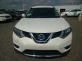 2014 Moonlight White Nissan Rogue SV  photo #2