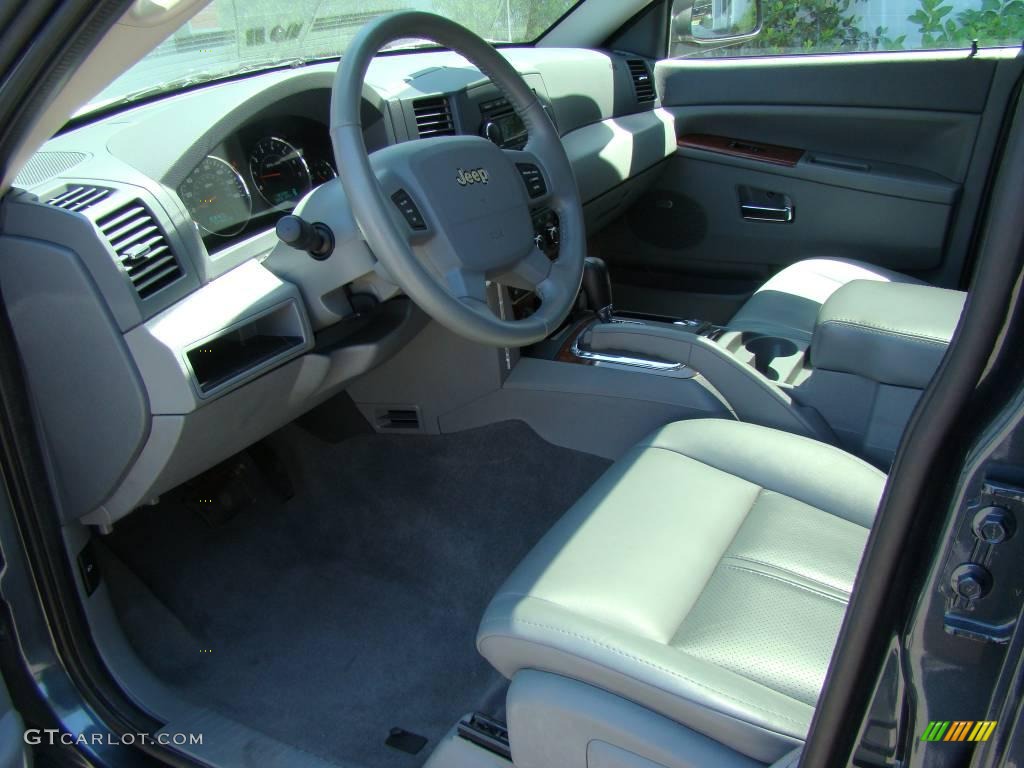 2007 Grand Cherokee Limited 4x4 - Steel Blue Metallic / Medium Slate Gray photo #10