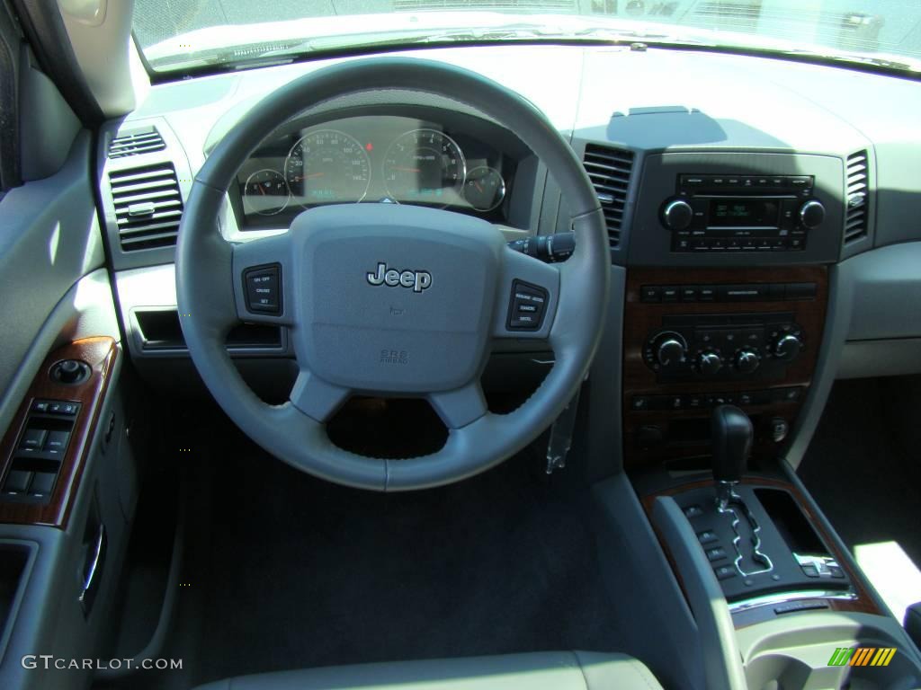 2007 Grand Cherokee Limited 4x4 - Steel Blue Metallic / Medium Slate Gray photo #11