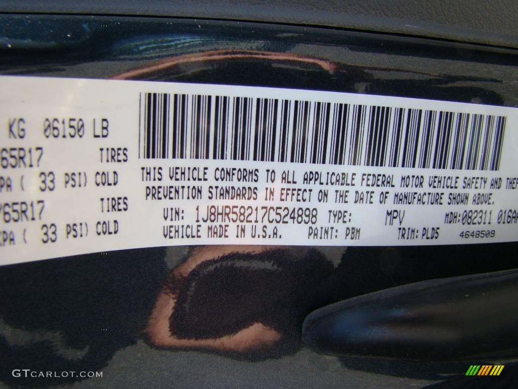 2007 Grand Cherokee Limited 4x4 - Steel Blue Metallic / Medium Slate Gray photo #15