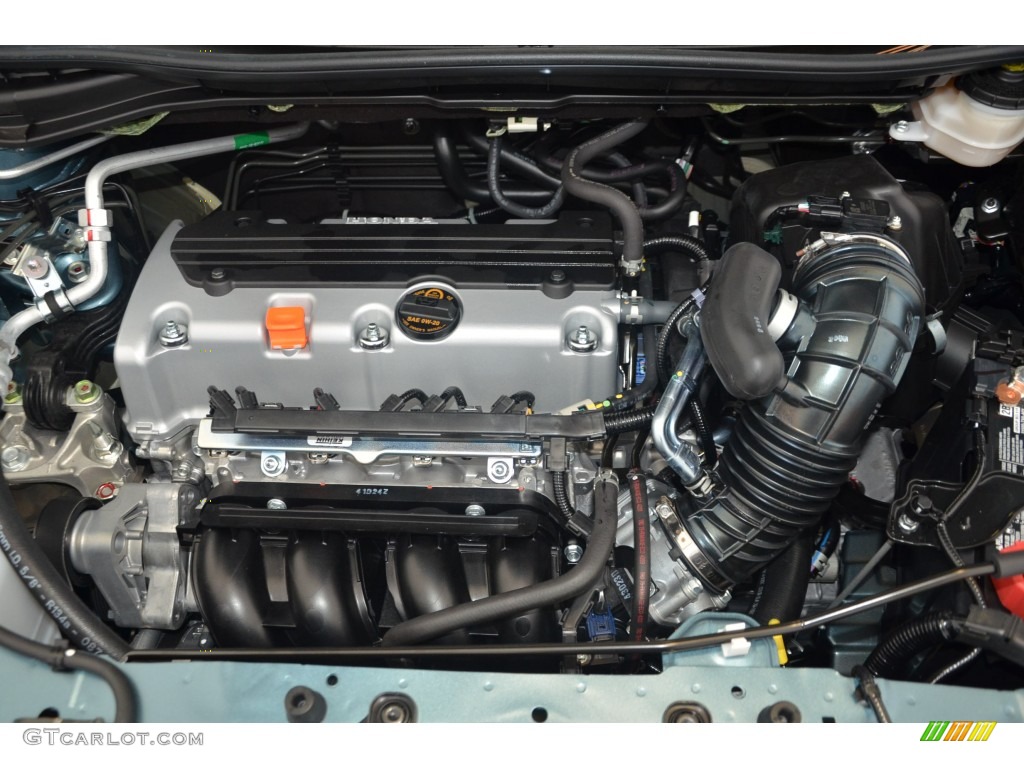 2014 CR-V EX - Mountain Air Metallic / Beige photo #24