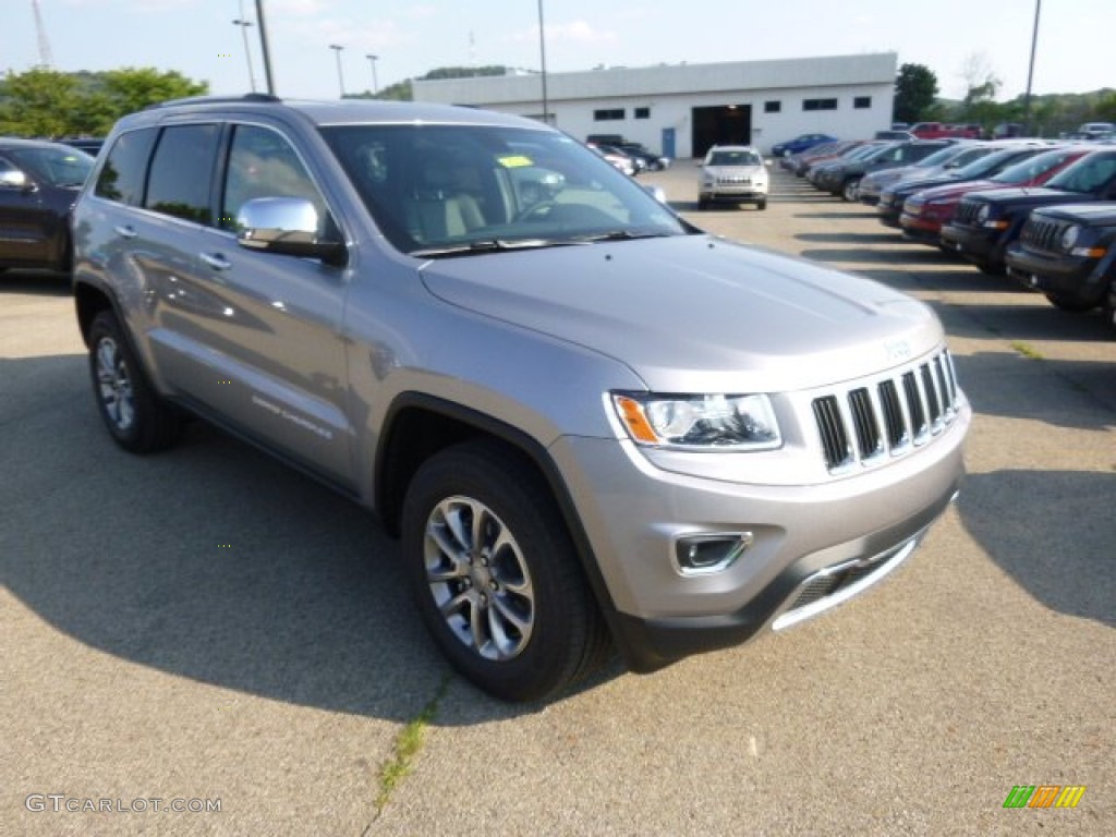 2015 Grand Cherokee Limited 4x4 - Billet Silver Metallic / Black photo #4