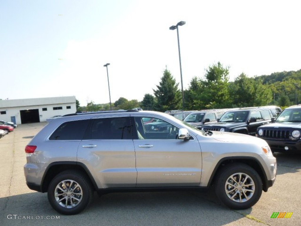 2015 Grand Cherokee Limited 4x4 - Billet Silver Metallic / Black photo #5