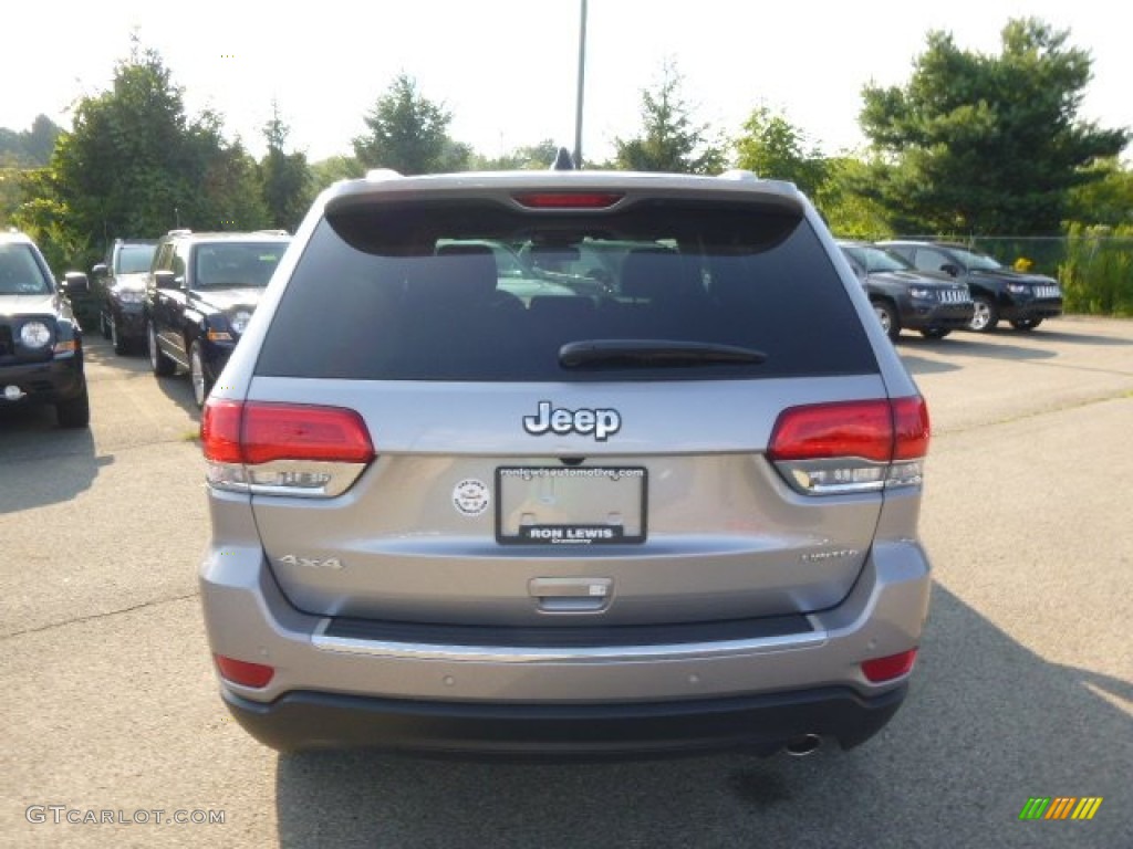 2015 Grand Cherokee Limited 4x4 - Billet Silver Metallic / Black photo #7