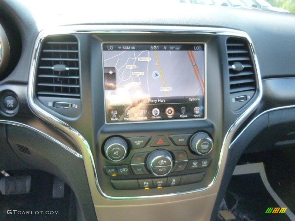 2015 Grand Cherokee Limited 4x4 - Billet Silver Metallic / Black photo #14