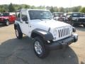 2015 Bright White Jeep Wrangler Sport S 4x4  photo #4