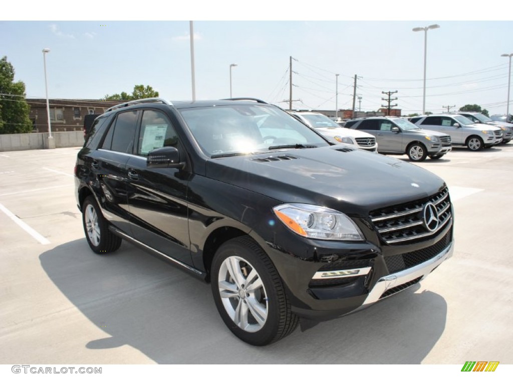 Black 2015 Mercedes-Benz ML 350 4Matic Exterior Photo #96725296