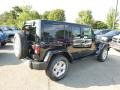 2015 Black Jeep Wrangler Unlimited Sahara 4x4  photo #6