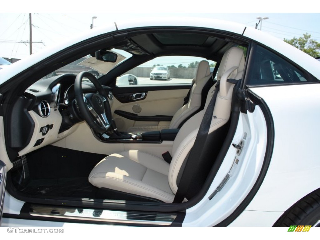 Sahara Beige Interior 2015 Mercedes-Benz SLK 250 Roadster Photo #96726244