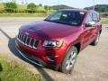 2015 Deep Cherry Red Crystal Pearl Jeep Grand Cherokee Limited 4x4  photo #2