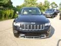 2015 Brilliant Black Crystal Pearl Jeep Grand Cherokee Overland 4x4  photo #3