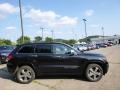 2015 Brilliant Black Crystal Pearl Jeep Grand Cherokee Overland 4x4  photo #5