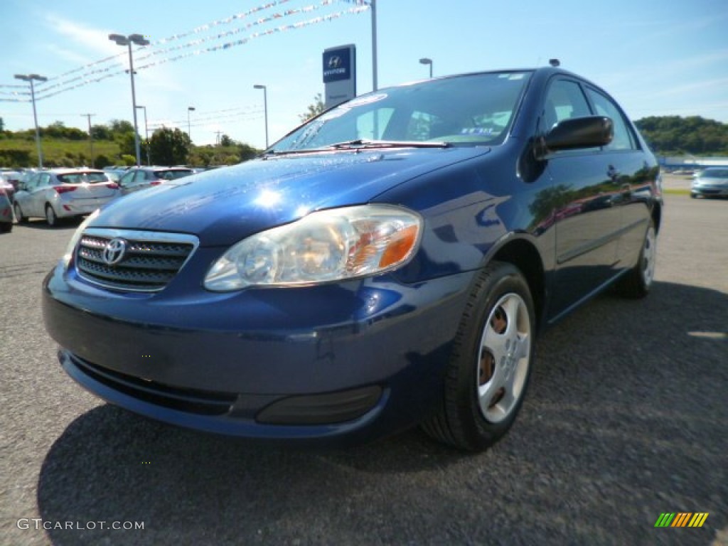 2006 Corolla CE - Indigo Ink Pearl / Beige photo #3