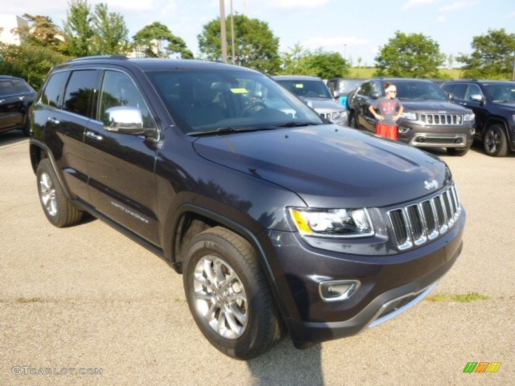Maximum Steel Metallic 2015 Jeep Grand Cherokee Limited 4x4 Exterior Photo #96728170