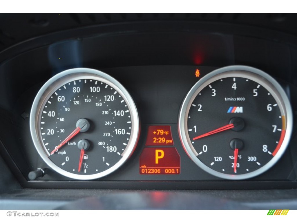 2013 BMW X6 M M xDrive Gauges Photo #96728335
