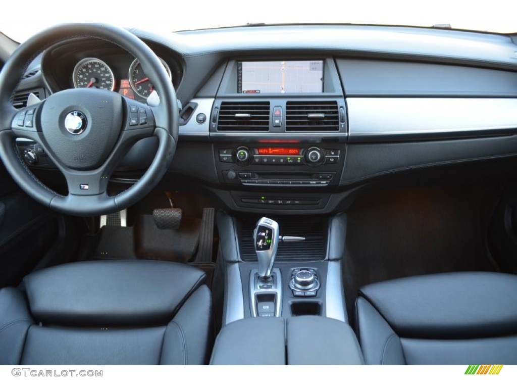 2013 BMW X6 M M xDrive Black Dashboard Photo #96728632