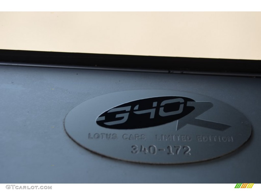 2000 Lotus Elise 340R Marks and Logos Photo #96729535