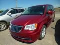 2011 Deep Cherry Red Crystal Pearl Chrysler Town & Country Touring  photo #3