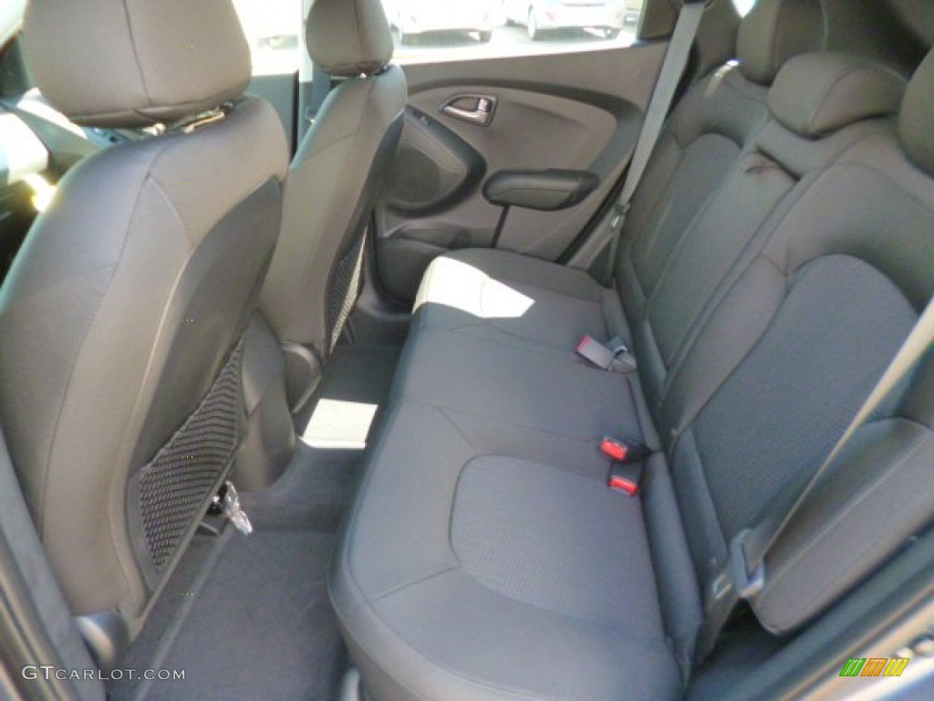 2015 Tucson GLS AWD - Shadow Gray / Black photo #14