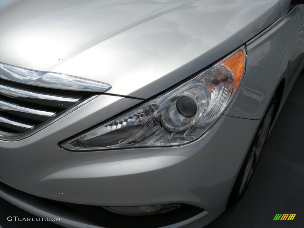 2014 Sonata SE - Radiant Silver / Gray photo #9