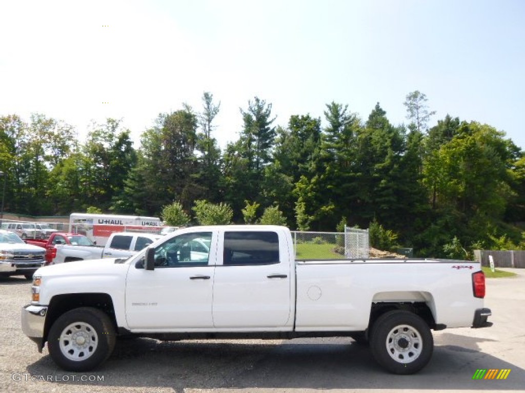 2015 Silverado 3500HD WT Crew Cab 4x4 - Summit White / Jet Black/Dark Ash photo #1